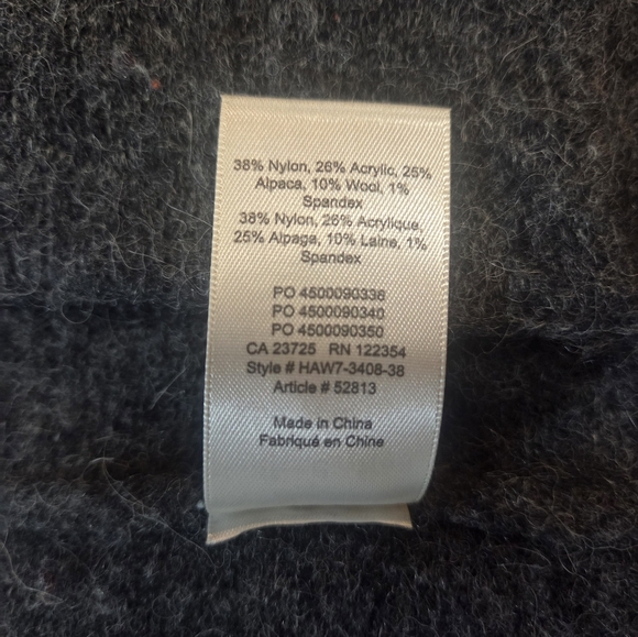 Aritzia Wilfred Free Aronson Sweater Charcoal Size XXS - Picture 8 of 8
